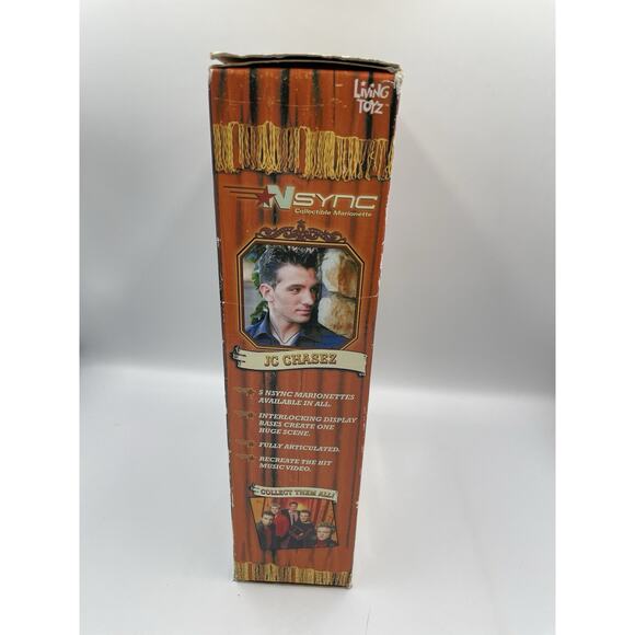 NSYNC JC Chasez Collectible Marionette Doll Living Toyz 2000 - Picture 5 of 9